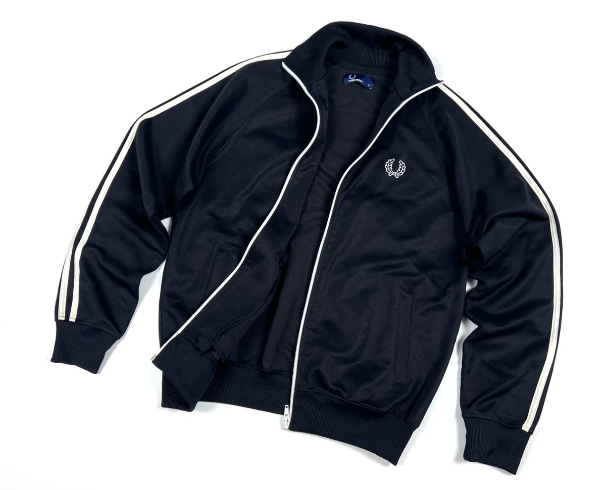 置物 FRED PERRY VINTAGE 置物 FRED PERRY VINTAGE Vintage 90s Navy Fred Perry Striped 1/4