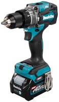 Makita Akku-Schlagbohrschrauber 40V Max. / 2,5 Ah, 2 Akkus + LadegeräT Im Makpac