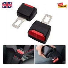2PCS Car Buckle Extension Clip Plug Connector for Seat Belts
