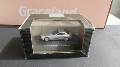 Herpa HO/1:87 MB SLR McLaren Silber Hartbox OVP