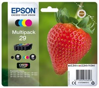 Epson 29 C13T29864012 Originale Druckerpatronen Schwarz, Cyan, Magenta, Gelb