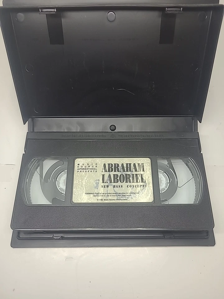 Abraham Laboriel "New Bass Concepts" - VHS - Image 3 of 3