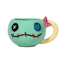 Disney Lilo Stitch Scrump 3D Sculpted Ceramic Mug Holds 21 Ounces