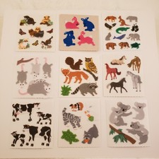 Vintage Sandylion Fuzzy Sticker Mods You Choose