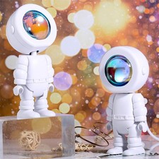 Rechargeable Astronaut Robot Rainbow Projection Sun Lamp Table Lamp Sunset Lamp