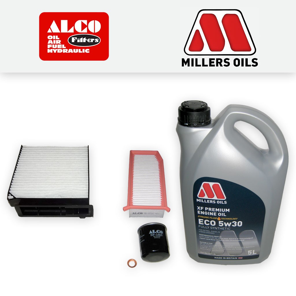 SERVICE KIT for DACIA DUSTER 1.6 SCE 115 OIL AIR CABIN FILTERS +OIL (2015-2018)