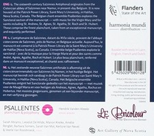 Salzinnes Saints by PSALLENTES Audio CD 