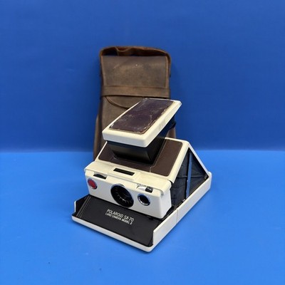Polaroid SX-70 Land Camera Model 2 Instant Film Camera w/ Case Tested