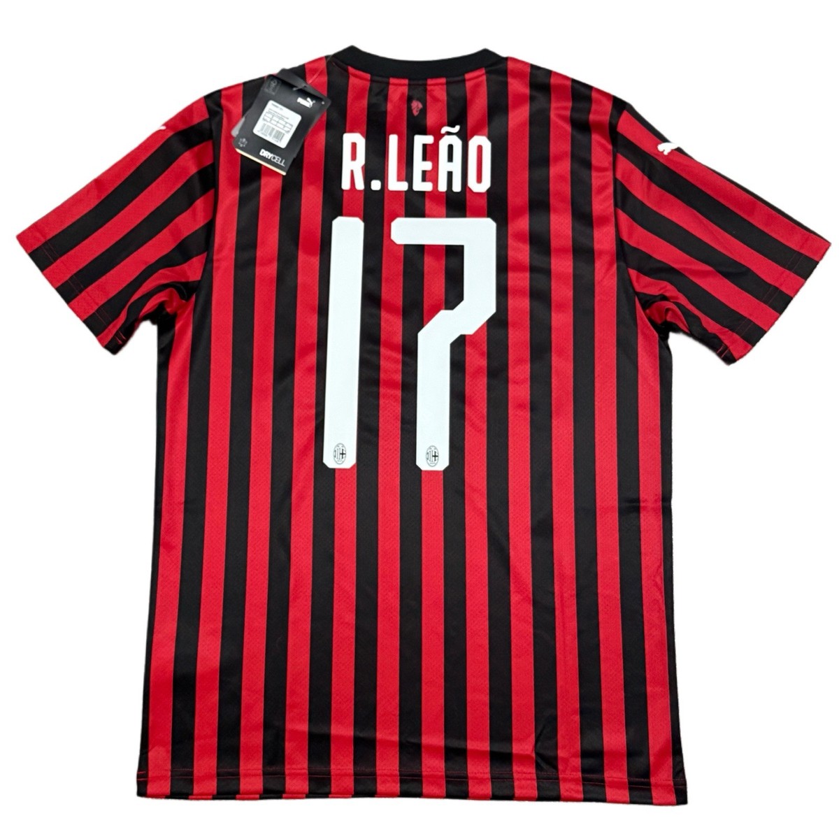 2019/20 AC Milan Home Jersey #17 R. LEAO Small Puma ROSSONERI