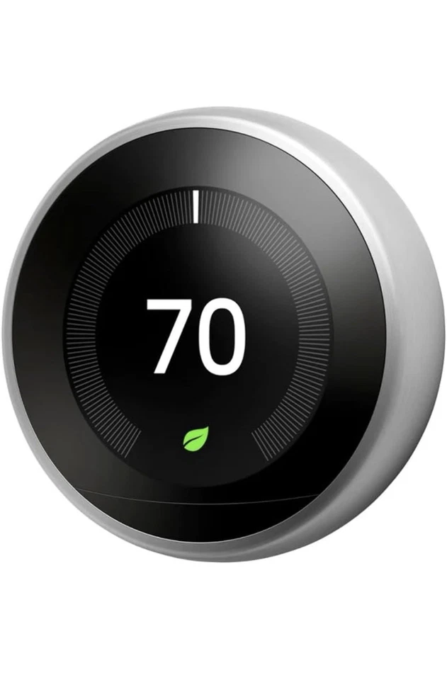 Nest 3rd Generation Programmable Wi-Fi Smart Learning Thermostat Chrome NEW - Image 4 of 4