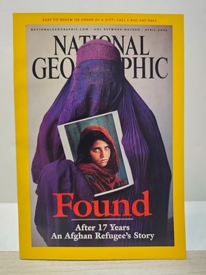 National Geographic Magazine April 2002 Vol. 201 No. 4 Afghan Refugee Story