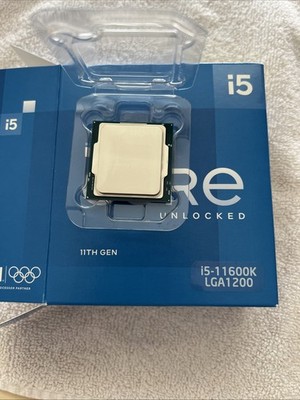 Intel Core i5-11600K Prozessor (3,9 GHz 6 Kerne, FCLGA1200) Box - BX8070811600K