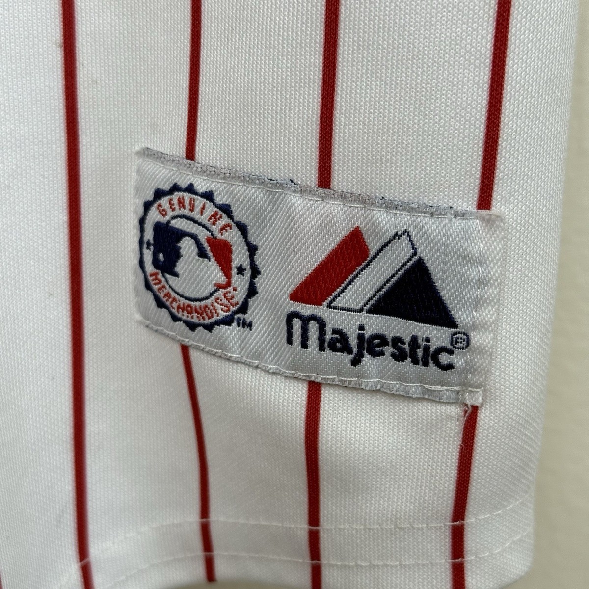 Majestic フィラデルフィア・フィリーズ ストライプジャージ Majestic フィラデルフィア・フィリーズ ストライプジャージ