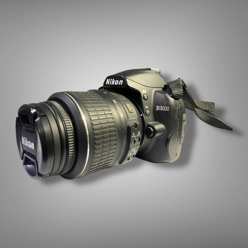 Nikon D3000 Digital Camera w/ DX SWM VR Aspherical Lens - Image 4 of 4