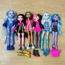 Mattel Monster High Fashion Dolls Bundle x 6 Draculaura, Abbey Bominable