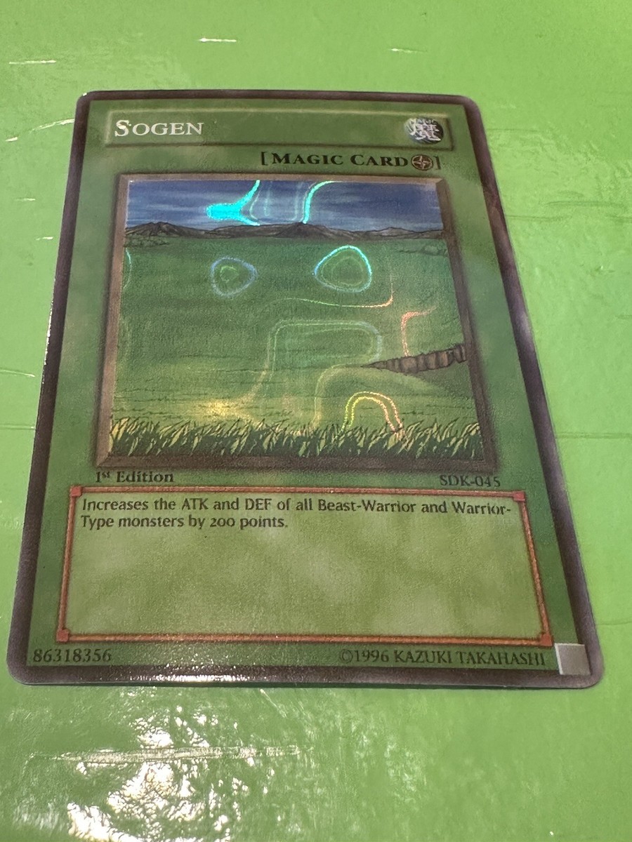 sogen yugioh card LOB-E038 Yugioh! 1st Edition Excellent – Twin Traders All cards will be carefully packed for safe transit. Sogen (TSC) - Yugipedia