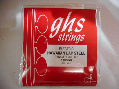 Ensemble de 6 cordes pour guitare hawaïenne GHS - E Tuning - Photo 1/4