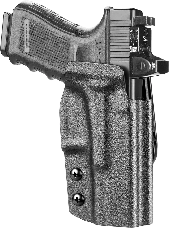 OWB Kydex Holster Fits:Glock 17 Gen3-5/G19 Gen3-5/Glock 26 Gen3-5/G19X/G44/G45