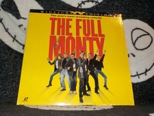 The Full Monty Widescreen Laserdisc LD Open Shrink Robert Carlyle Free Ship 50