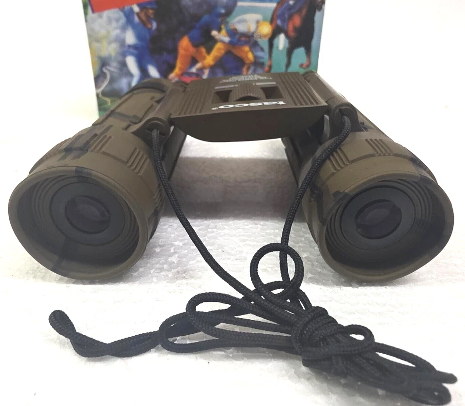Tasco CAMO 10x25 Optics 168BCR RUBBER ARMORED BINOCULARS 294Ft/1000Yds 98M/1000m - Image 2 of 4