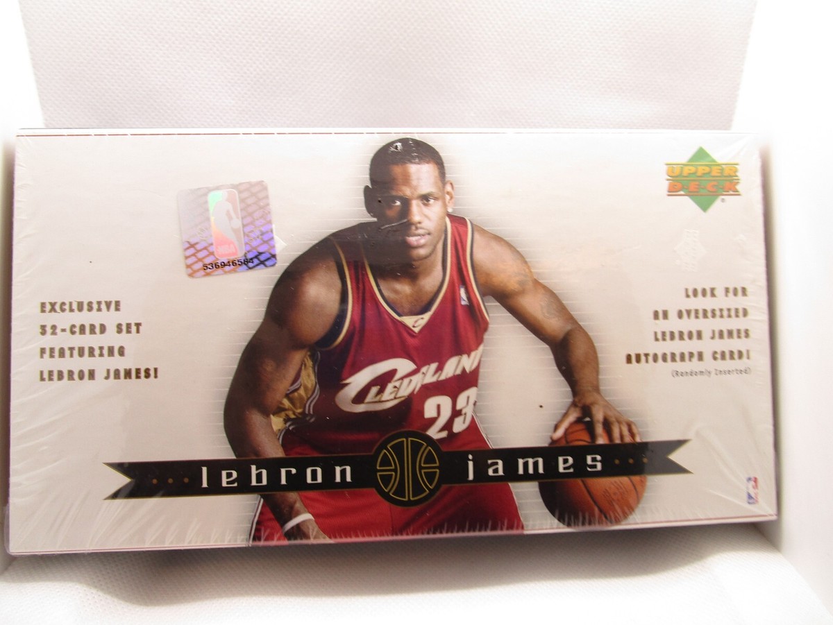 LEBRON JAMES 2003-04 Upper Deck NEW Sealed 32 Card Boxed Set LEBRON JAMES 2003-04 Upper Deck NEW Sealed 32 Card Boxed Set