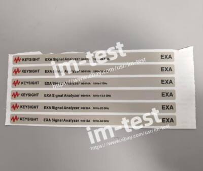 for Keysight/Agilent N9010A EXA Signal Analyzer 10 Hz to 26.5 GHz logo label--