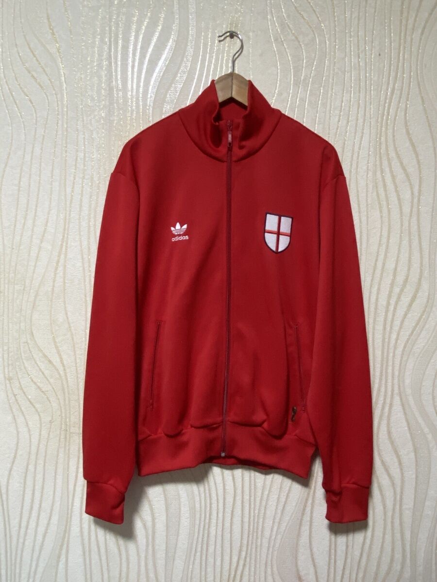 1960s 1966s ENGLAND RETRO FOOTBALL SOCCER JACKET ADIDAS 1960s 1966s ENGLAND RETRO FOOTBALL SOCCER JACKET ADIDAS