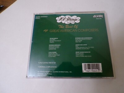 101 Strings, The Best Of The Great American Composers Vol 1 (1990