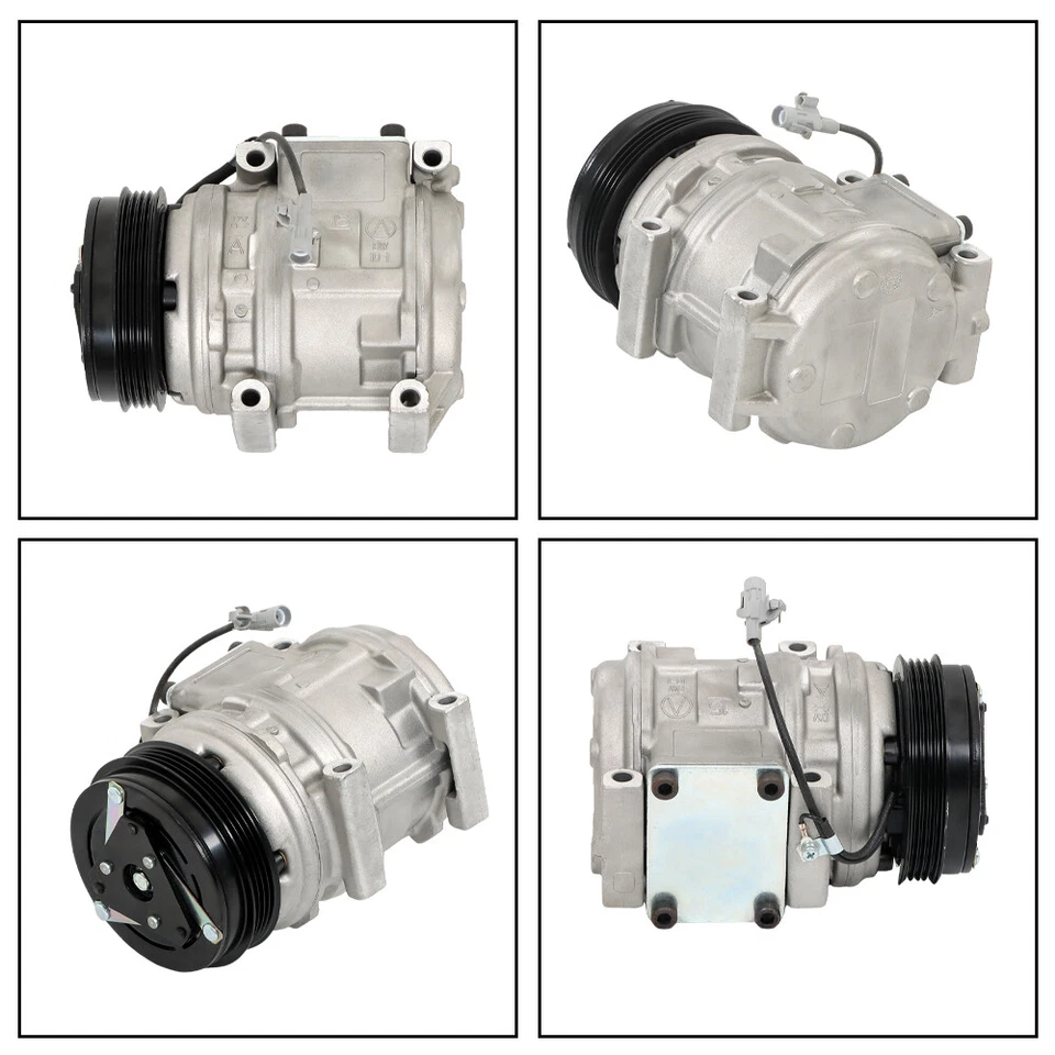8832035540 Compresor de aire acondicionado apto para Toyota Tacoma 1995-2004 2,4 L 2,7 L 3,4 L Foto 3 de 4