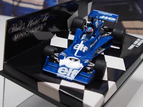 MINICHAMPS /F1 - 1975 TYRRELL FORD 007 - P DEPAILLER - 1/43 SCALE MODEL CAR - Picture 4 of 6