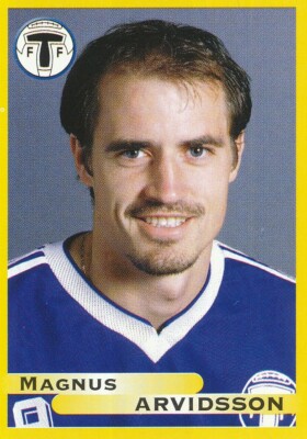 171 MAGNUS ARVIDSSON # SCHWEDEN TRELLEBORGS.FF STICKER FOTBOLL ALLSVENSKAN 1999