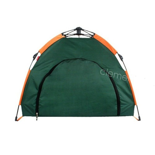 Portable Pet Tent Polyester Semi-Automatic Cat Dog House Waterproof Foldable - Picture 3 of 7