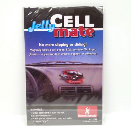 Blackberry Logo Jelly Cell Mate Car Dash Cell Phone Holder New Old Stock - Picture 1 of 4