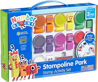 Zahlenblöcke Stampoline Park Stempel Aktivitätsset von Learning Resources - Alter 3+