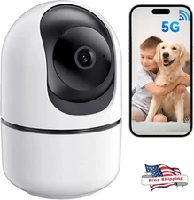 Camara De Seguridad Wifi Inalambrica Para Interior Casa Cuarto De Bebe Con Audio