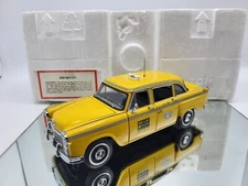 FRANKLIN MINT NYC CHECKER CAB **VERY NICE/NO OUTER BOX/NO BOX OR PAPERWORK/READ 