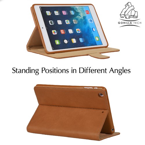 iPad Mini 1. 2. 3. 4. 5. 6. Generation Smart Lederhülle Flip Stand Cover - Bild 28 von 60