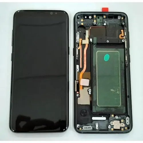 Pantalla lcd para Samsung Galaxy S8 G950F SM-G950F mas tactil negro mar marco ne