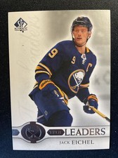 20-21 UD SP Authentic Hockey True Leaders TL-JE Jack Eichel