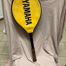 Vintage 1976 YAMAHA YFG50 Graphite Carbon Fiberglass TENNIS RACKET Cover 4 5/8