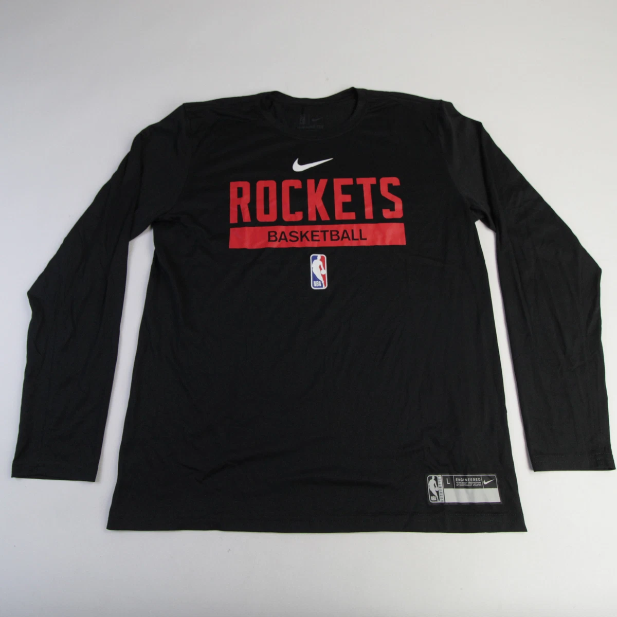 Houston Rockets Nike NBA Authentics Dri Fit Long Sleeve Shirt