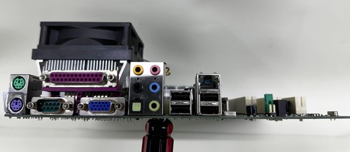 Abit VA-10 Motherboard w/ AMD Duron 1350MHz, 512MB Ram - Vintage - Picture 3 of 11