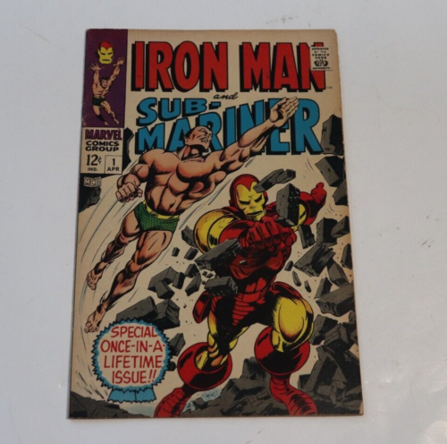 Iron Man and Sub-Mariner #1 Predates 1st Issues Marvel Silver Age Comnic - Photo 1 sur 7