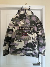 Napapijri Rainforest Winter Women’s Camo Jacket Size Small