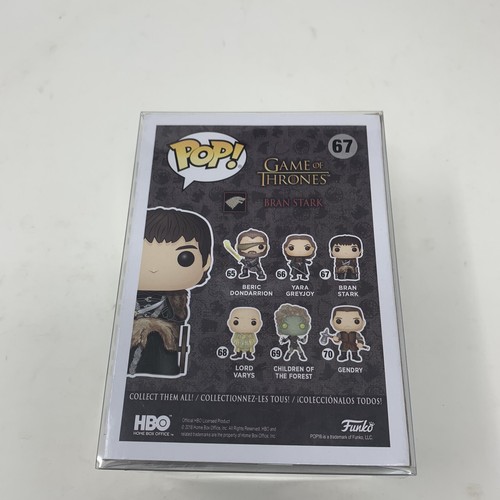 Funko Pop! Juego de Tronos - Figura Vinilo Bran Stark en Silla de Ruedas #67 - Imagen 3 de 6