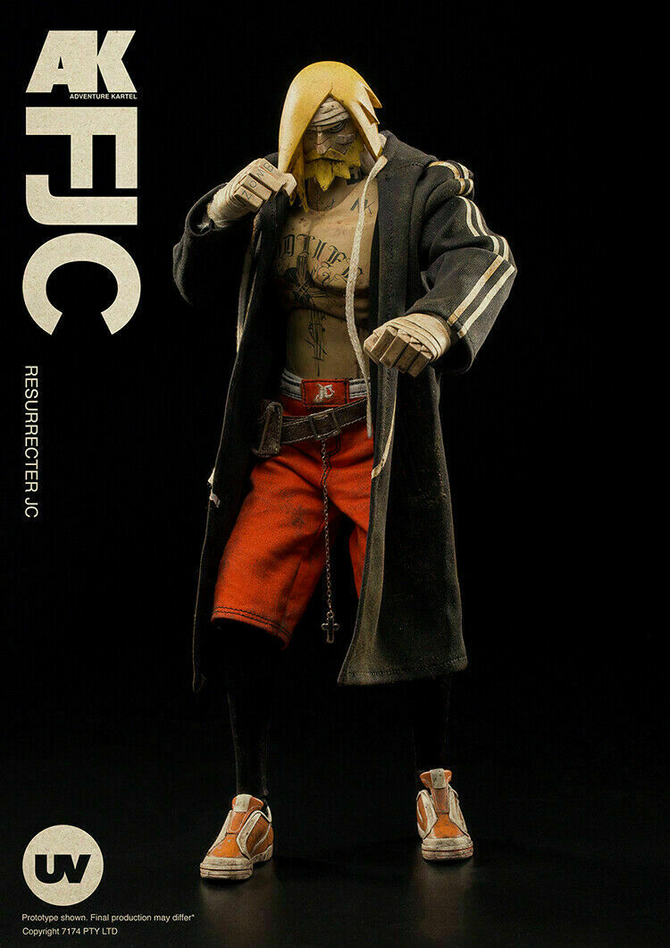 Stock ThreeA Underverse Ashley Wood Fighting JC 1/6th Limited