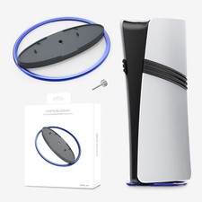 For PS5 PRO/P5 Console Dock Stand for PS5 Slim Game Console Upright Stand Base