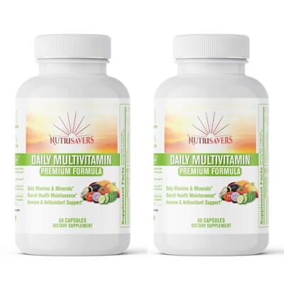 California Essential Complete Daily Multivitamin 120 Capsules Immune Support