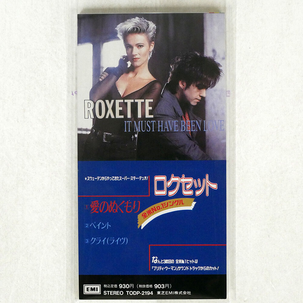 ROXETTE IT MUST HAVE BEEN LOVE EMI TODP2194 JAPAN MINI CD