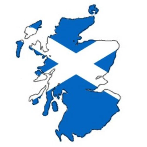 Auto Aufkleber SCHOTTLAND Scotland Decal Sticker 11cm (4.3") konturg. die-cut
